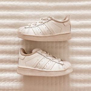 Adidas Superstar Shoes Toddler Size 4